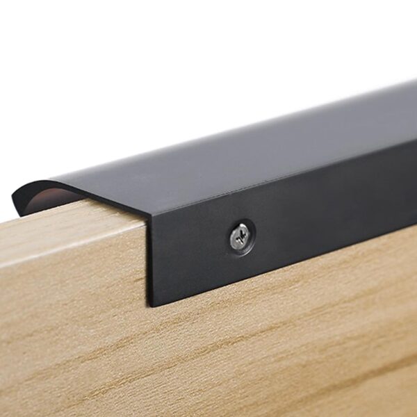 Kitchen lip pull handles darwin Matt black /Brushed brass/Brushed nickel/Matt white - Image 3