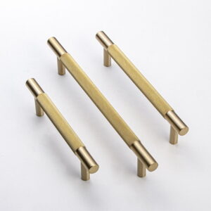 Solid Brass Knurled Handles