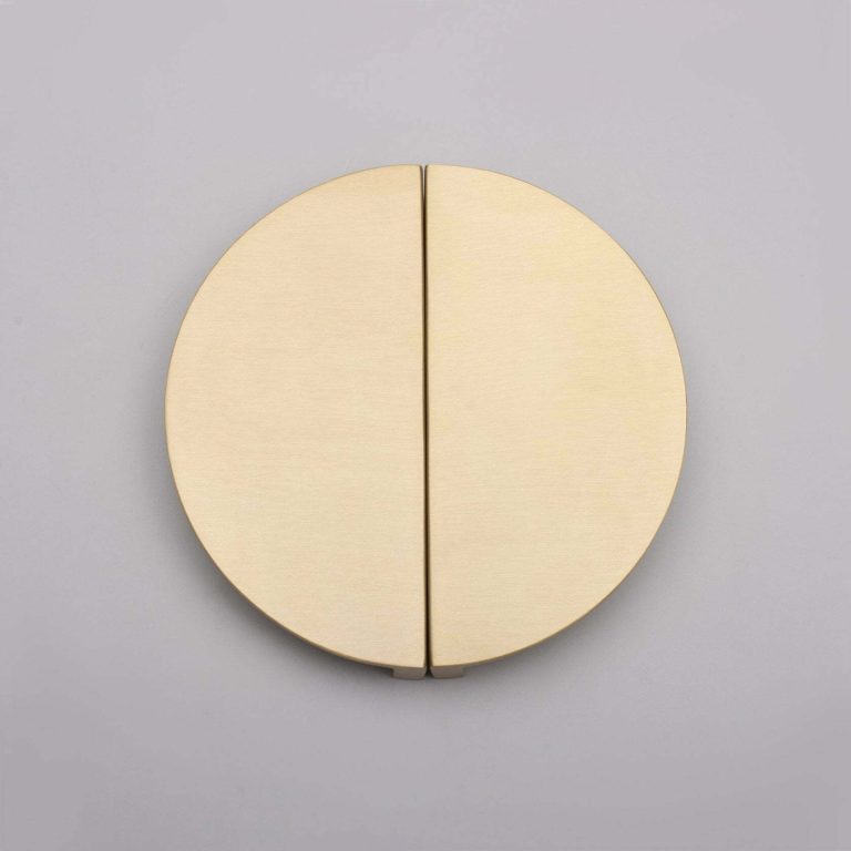 KT&CO Kitchen drawer handles luna pull half moon Albany Matt black