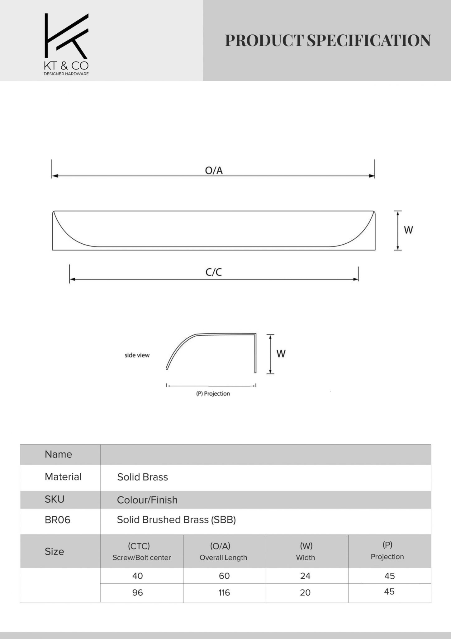 Brass kitchen lip pull handles round Kitchen handles store