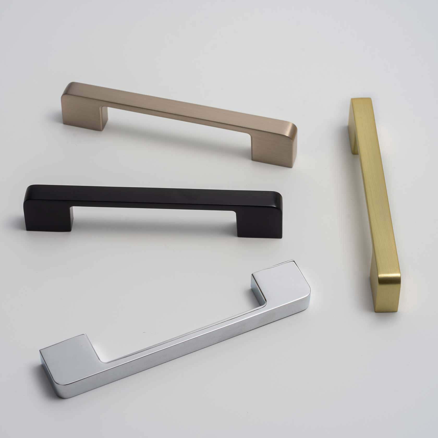 Kitchen handles melbourne Matt black /Brushed brass/Brushed nickel