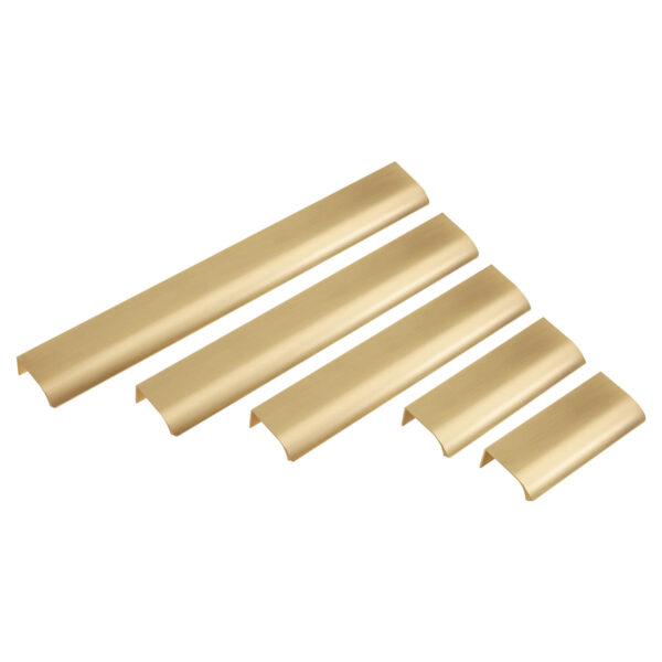 Kitchen lip pull handles darwin Matt black /Brushed brass/Brushed nickel/Matt white - Image 4