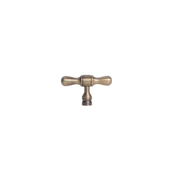 KT&CO Kitchen cabinet handles antique aged brass Clovelly - Image 4