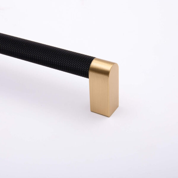 KT&CO Kitchen drawer handles matte black Brass Vaucluse - Image 5