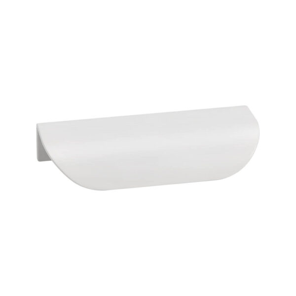 KT&CO Kitchen shell lip pull handles Mosman Matt Black / Brushed Nickel / Brass / White - Image 11