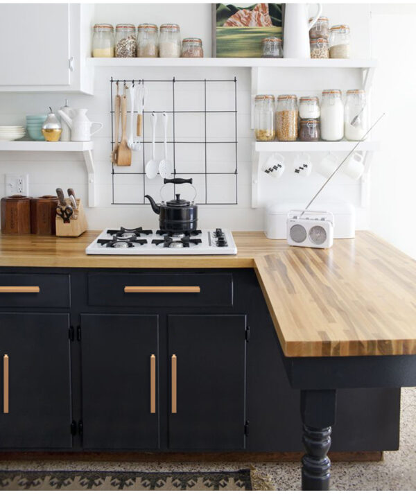 Kitchen Finger Pull Handle Nowra Matt black /Brushed brass/Brushed nickel - Image 2