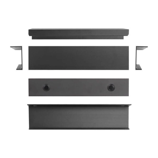 Kitchen finger lip pull handle Sydney Black / Brass / Nickel / White - Image 10