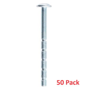 M4x 45mm Zinc Snap Off Screw – 50 Pack