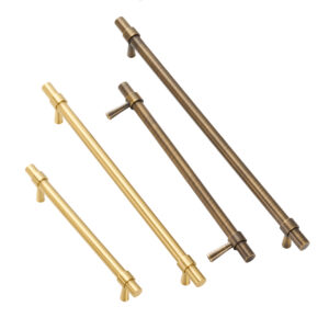 KT&CO Kitchen drawer handles Brushed brass/ Aged brass Mildura