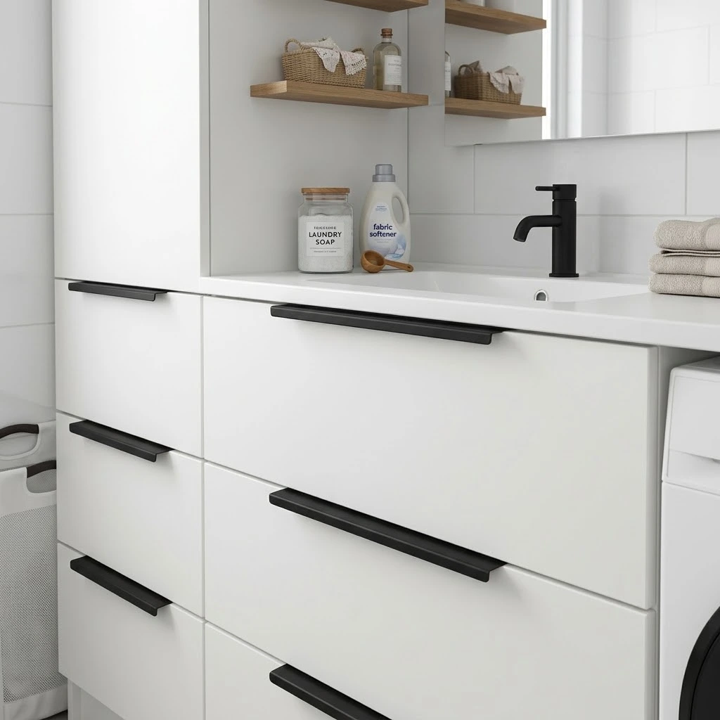 Sydney Slim Lip Pull Kitchen Handles - Image 2